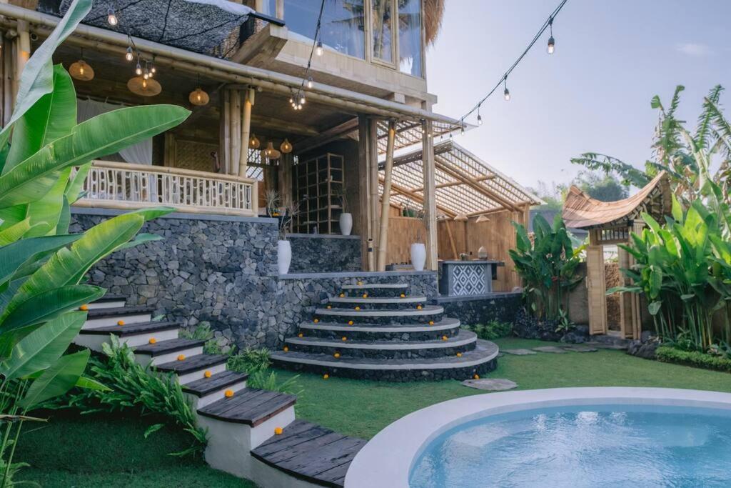 Villa Makerti Bali~bamboo House Selat